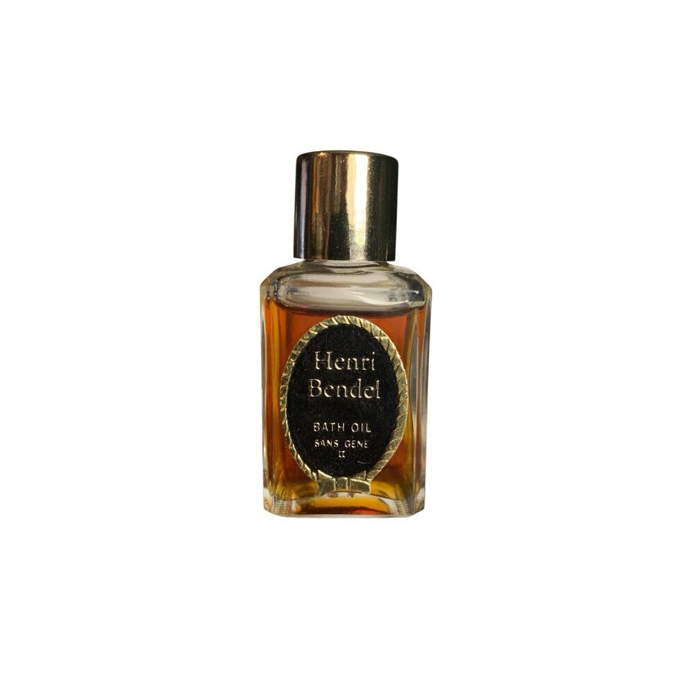 Vintage Henri Bendel Sans Gêne II Bath Oil Mini 95% Full